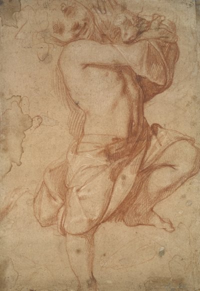 Semi-Nude Boy by Annibale Carracci